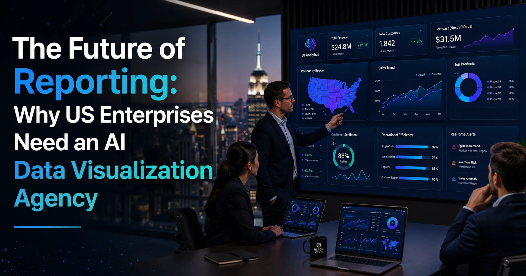 The Future of Reporting: Why US Enterprises Need an AI Data Visualization Agency