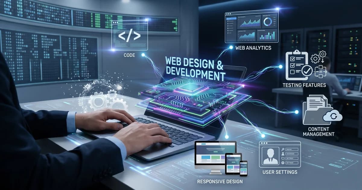 Black Zero developers are building custom-coded web platforms for a large corporate dashboard layout