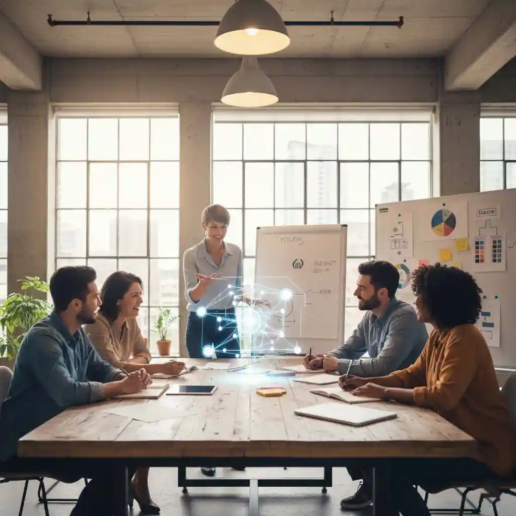 Marketing service visualization