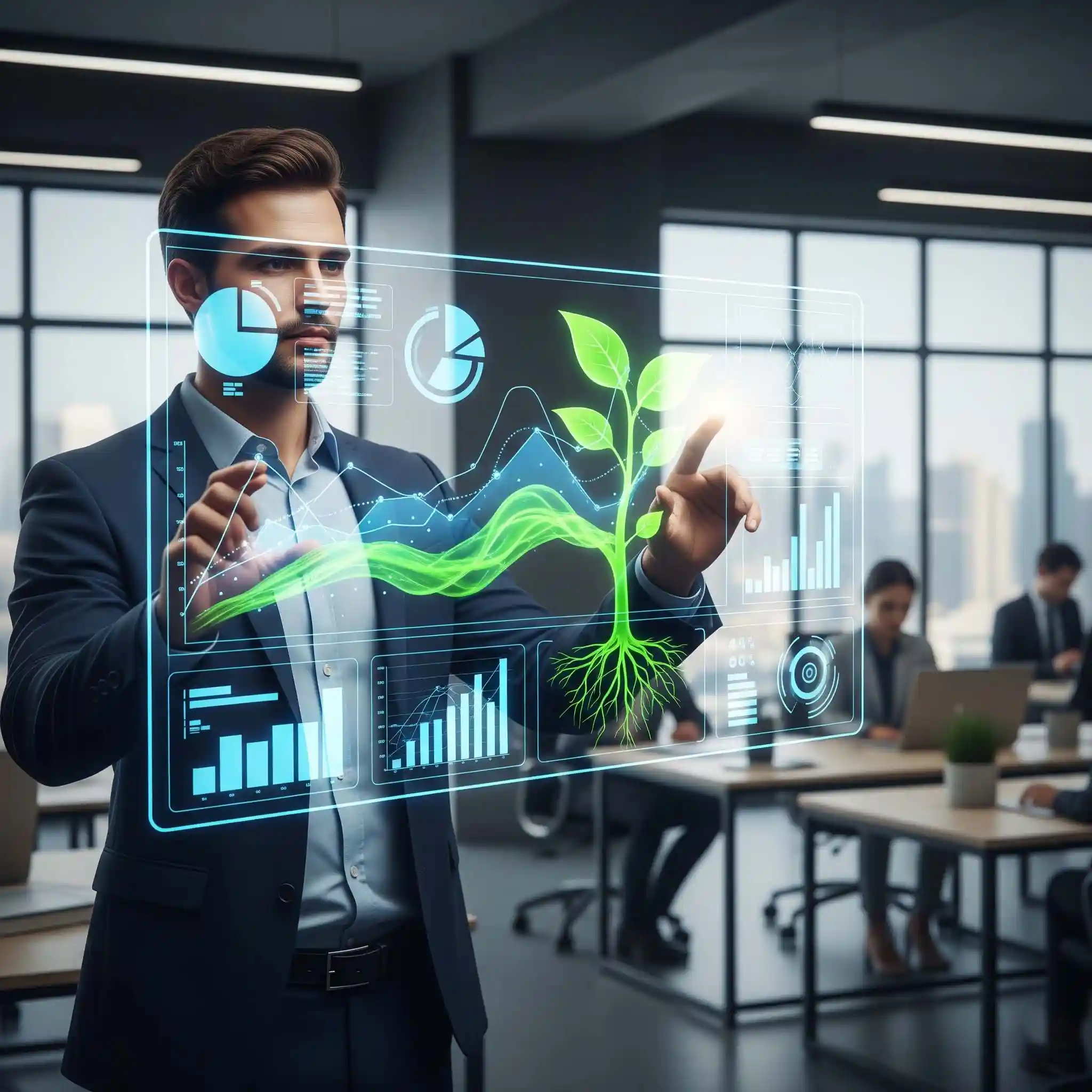 Business Analytics service visualization