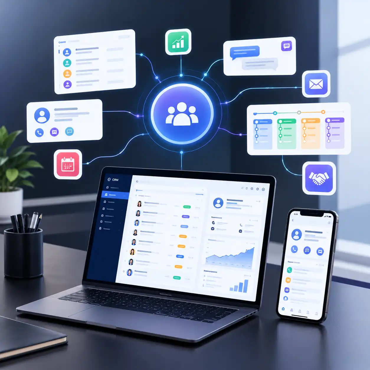 Customer Relationship Management (CRM) services by Black Zero
